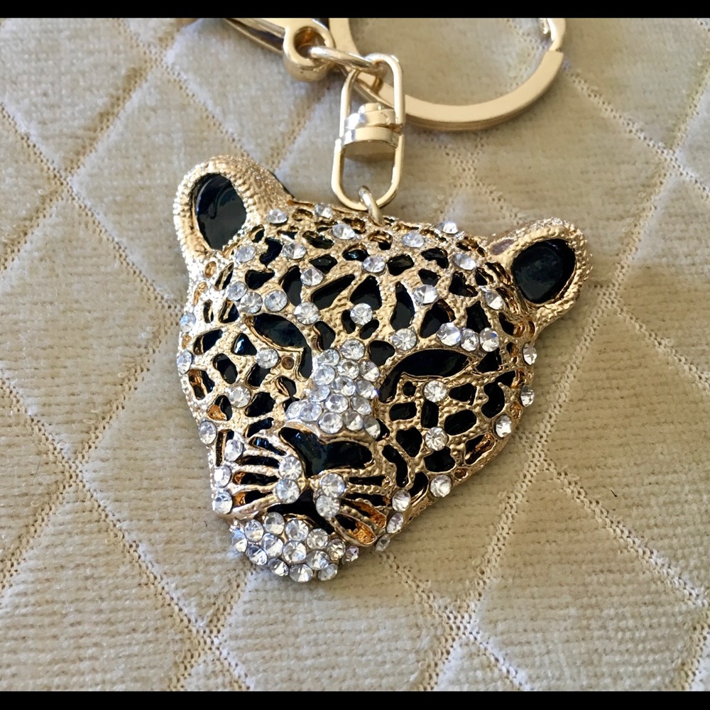 Leopard 🐆 Key Chain/Purse Fob - Picture 4 of 6